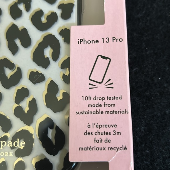 Kate Spade NY NIB iPhone 13 Pro Hard Shell Case - Picture 3 of 3